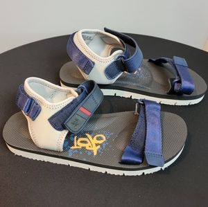 OTBT High Tide Navy Leather Sports Sandals‎ Women's US 9.5 Adjustable Straps